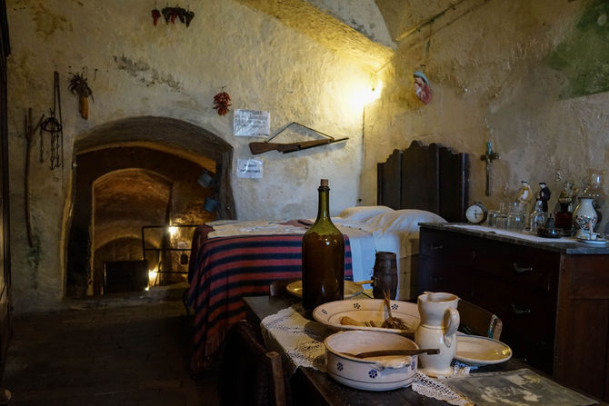 Grotte di Matera, Italia