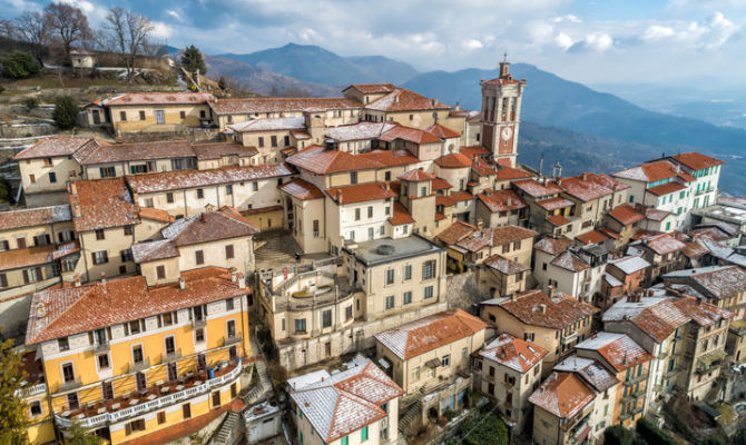 Veduta dal Sacro Monte