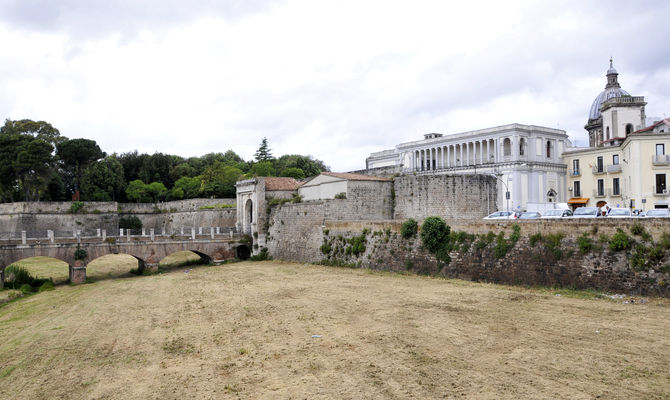 Caserta, Capua, veduta del centro storico