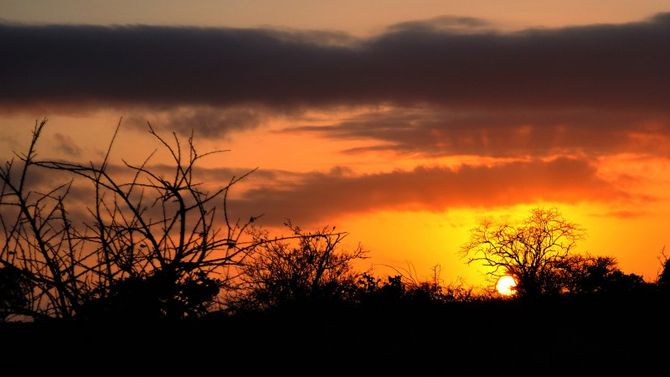 Kenya tramonto