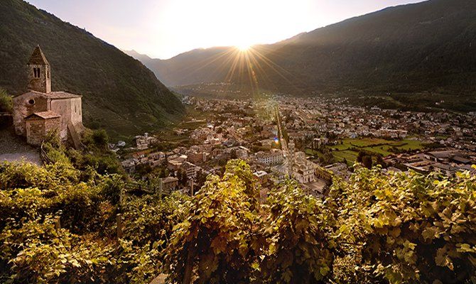 Panorama di Tirano