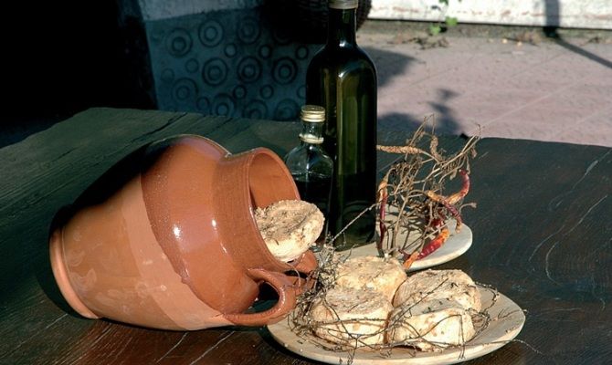 conciato romano caso conzato anfora formaggio campania caserta