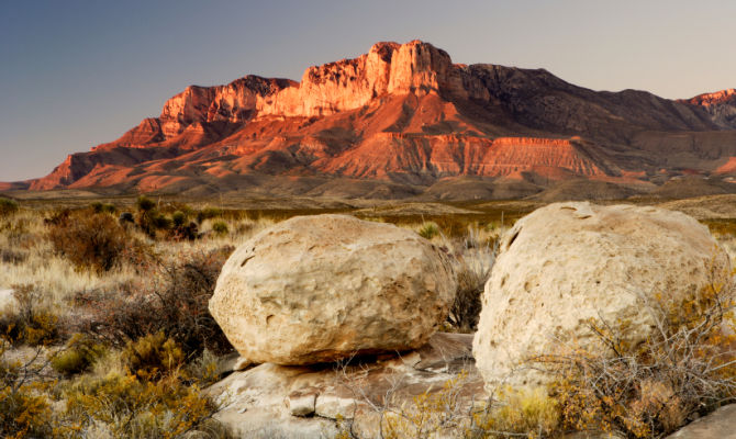 Scorcio panoramico del Texas