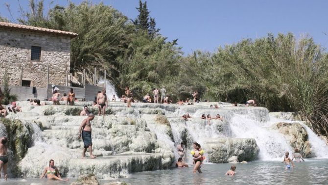 La magica acqua sorgiva di Saturnia