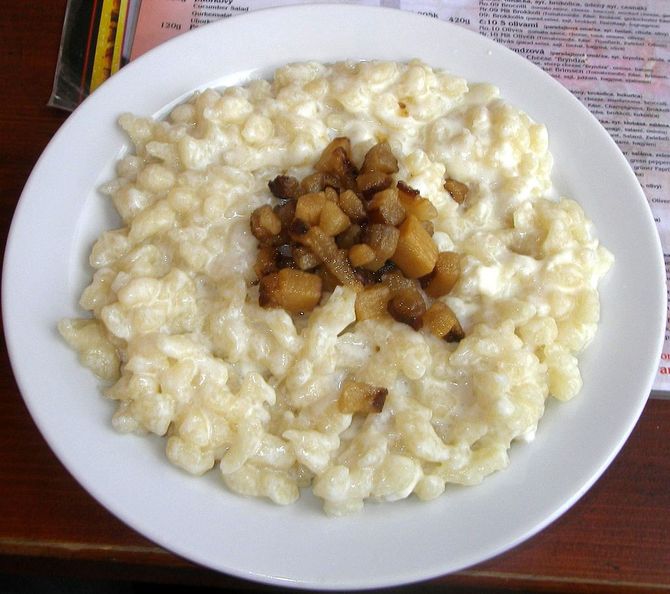 Slovacchia - Byndzové halušky
