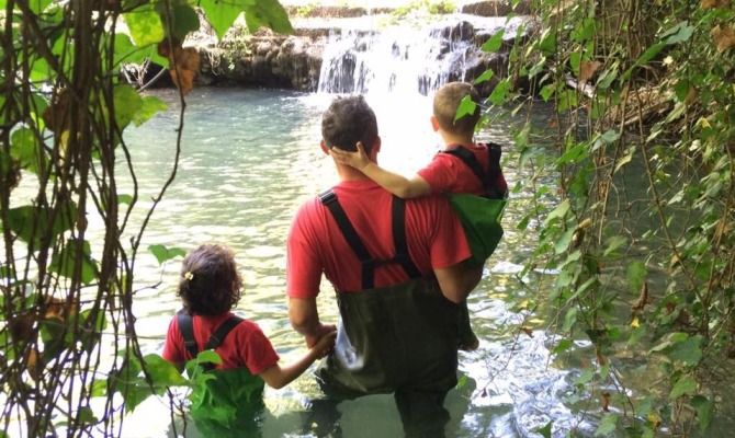 Acquatrekking alle pendici del Pollino