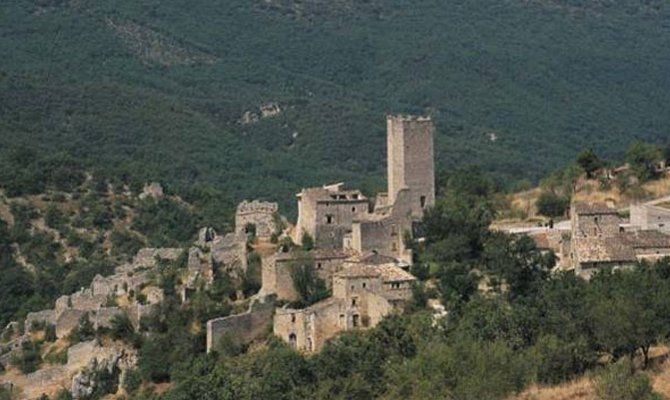 Panorama del borgo di Beffi 