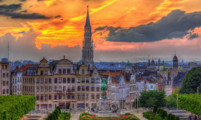 Panorama di Bruxelles