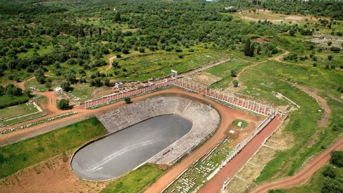 Antico gymnasium di Messinia