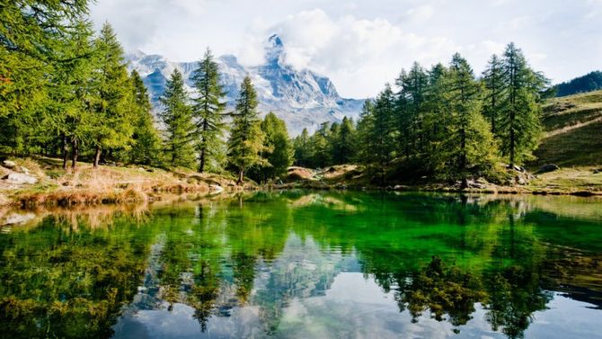 Lago Blu Cervinia