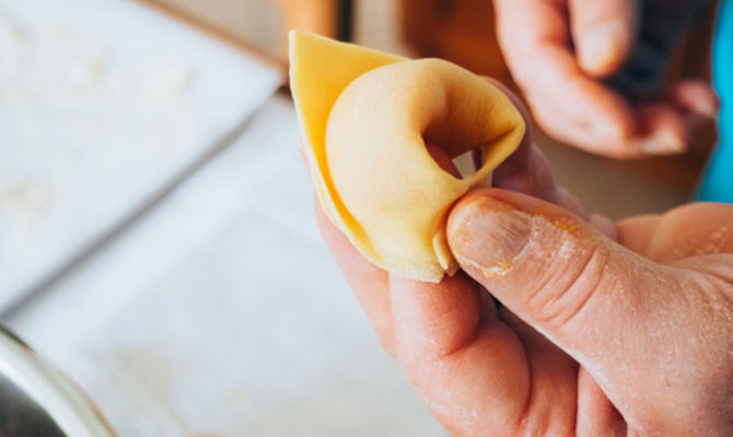 pasta fresca ripiena Igp, Emilia romagna