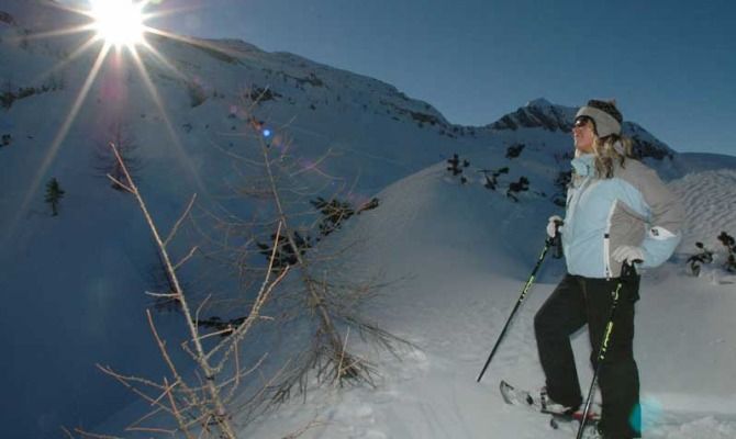 dlomiti friulane montagna neve sci ciaspole escursione 