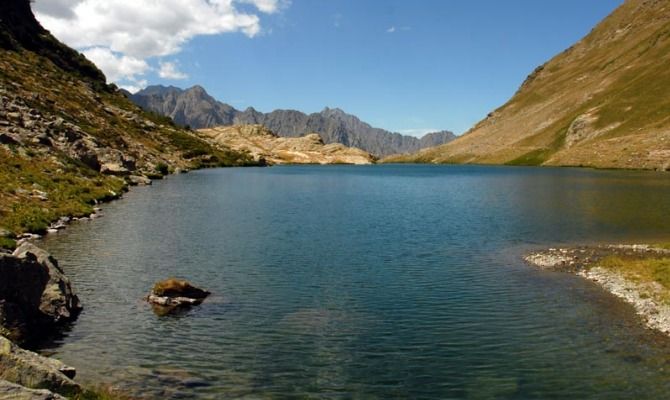lago montagna alpi marittime acqua limpida rocce vej del bouc 