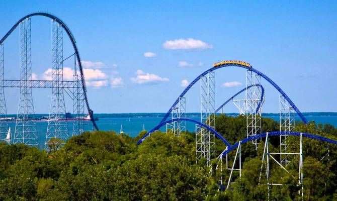 Millenium Force Ohio, montagne russe