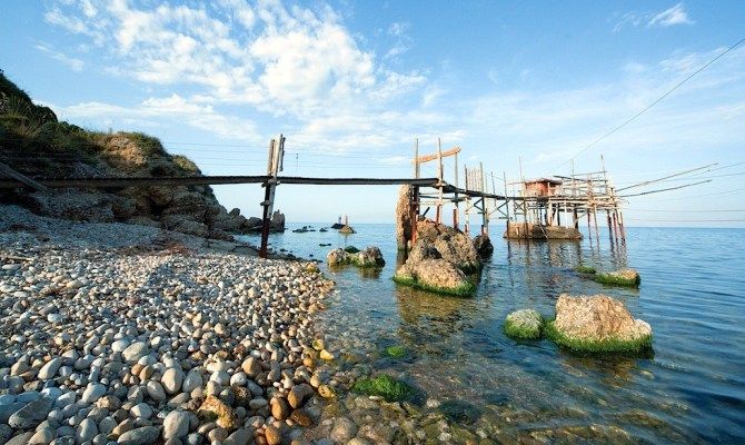 Panorama della Costa dei Trabocchi