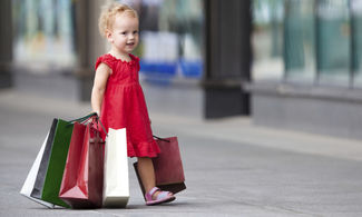 Shopping baby