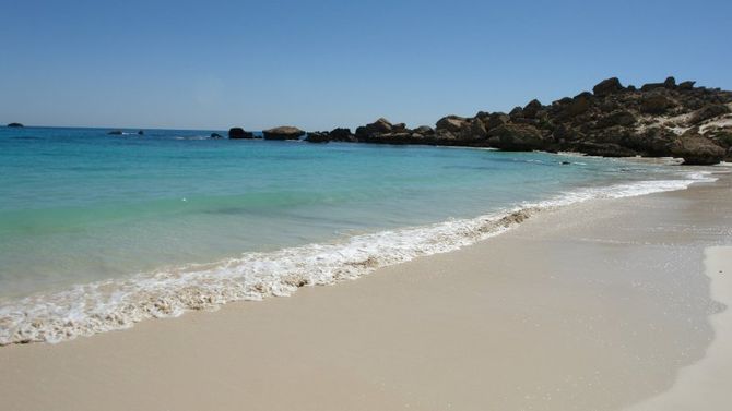 Spiaggia nel Dhofar