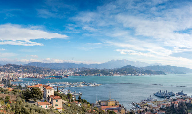 Panorama di La Spezia