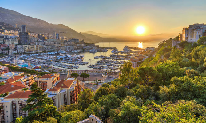 Veduta di Monte Carlo