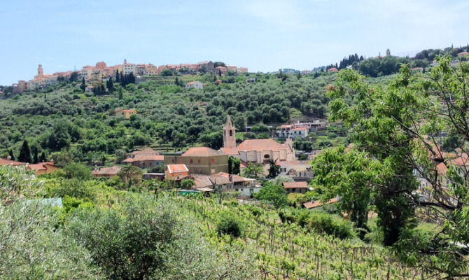Vista su Diano San Pietro