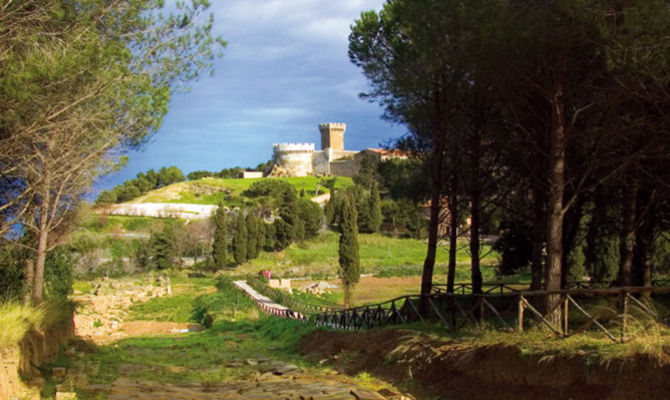 val di cornia toscana livorno natura sentiero castello 