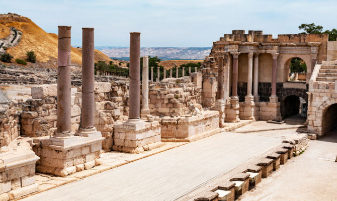 Beit She'an, Israele