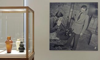 Carlo Scarpa ritratto in fornace