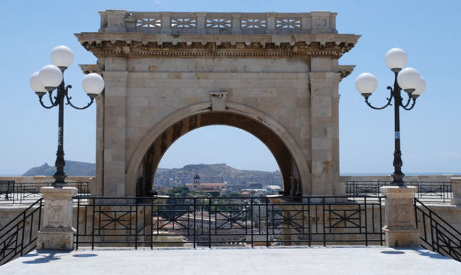 Cagliari, terrazza panoramica