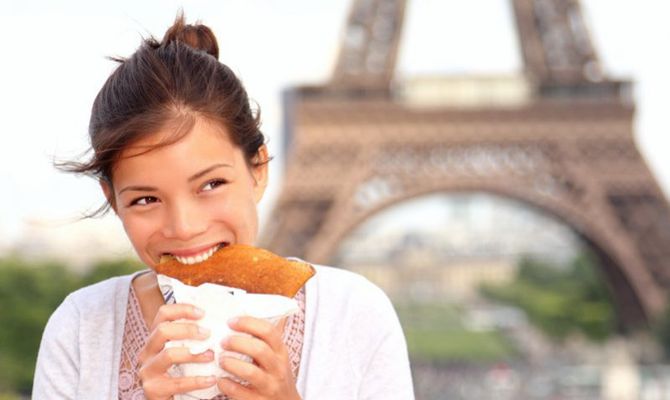 Parigi mangiare panino