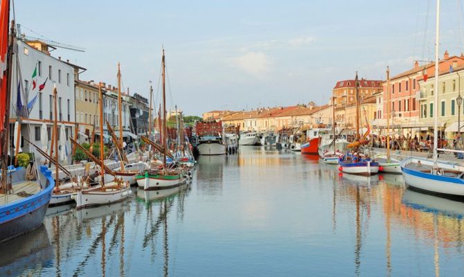 Il porto di Cesenatico disegnato da Leonardo da Vinci