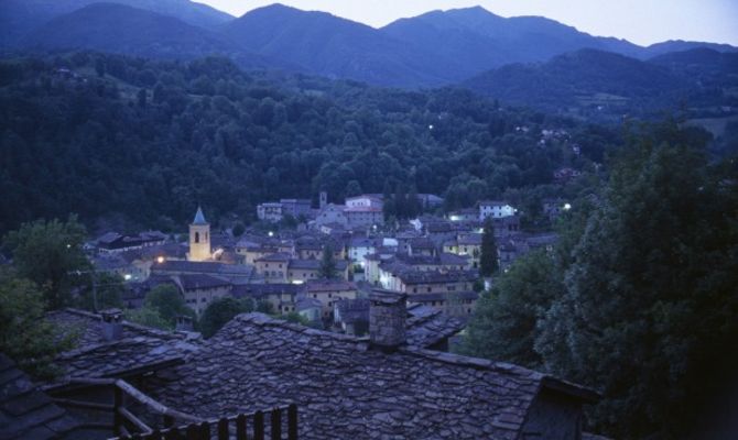 Fiumalbo panoramica del paese