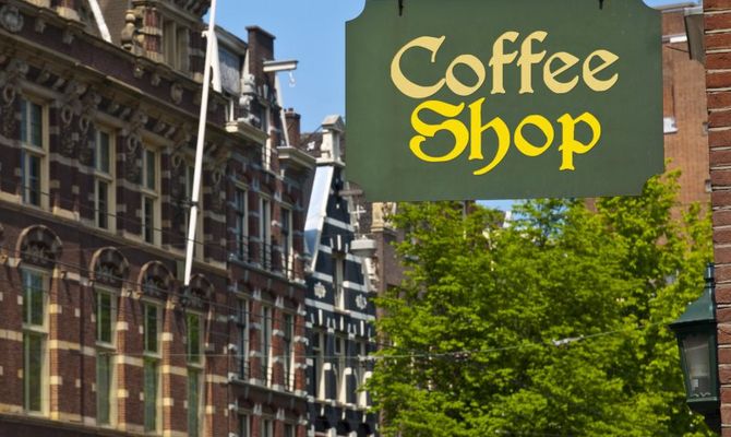 Amsterdam coffee shop