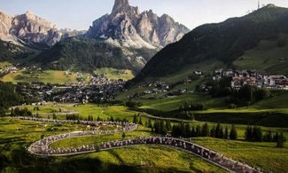 Passo Campolongo, in Alta Badia