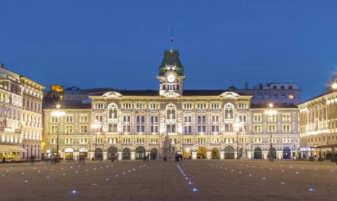 Trieste Piazza Unità<br>