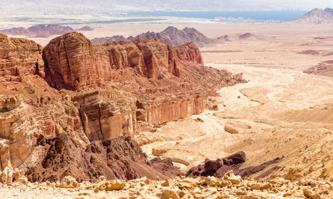 Israele, deserto