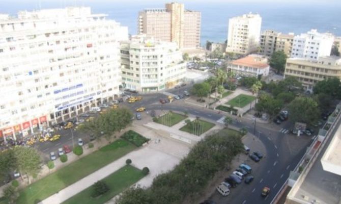 Dakar, piazza dell'Indipendenza