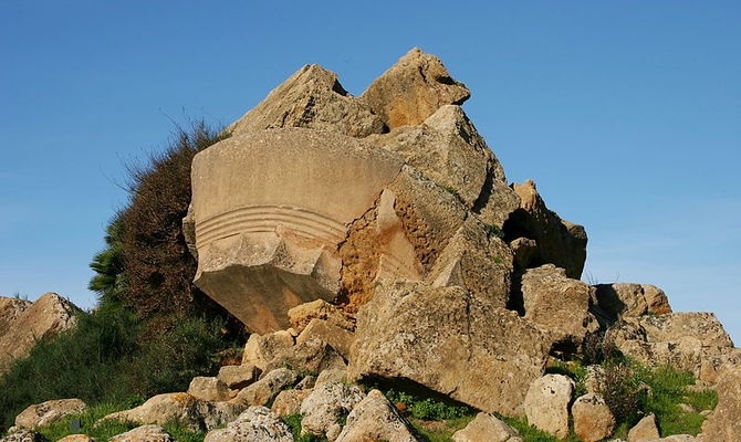 Rovine del Tempio di Giove, Valle dei templi, Agrigento
