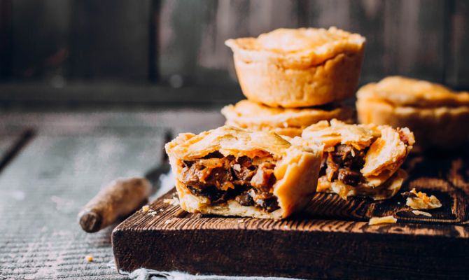 Meat Pie, torta di carne, Australia, Nuova Zelanda