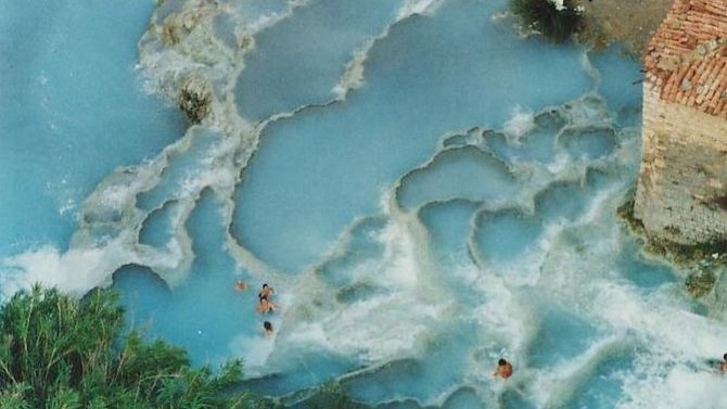 La magica acqua sorgiva di Saturnia