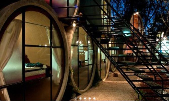 TepoztlÃ n Tube Hotel
