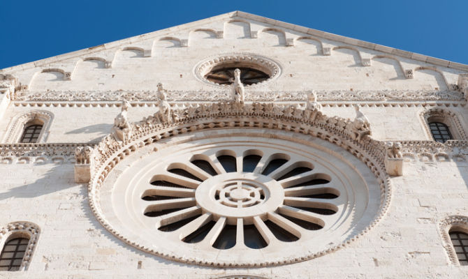 Bari, facciata di San Sabino