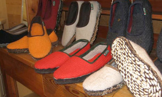 Pantofole della Cooperativa d'Socka