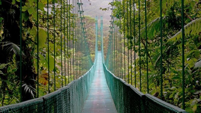 costa rica ponte sospeso