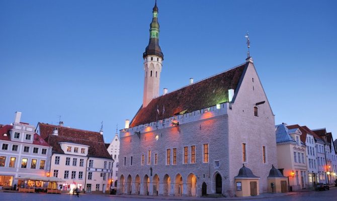 Town Hall Square di Tallin