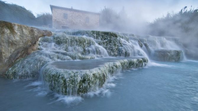 La magica acqua sorgiva di Saturnia