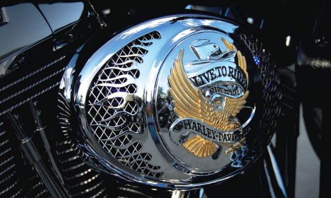 Harley Davidson, particolare
