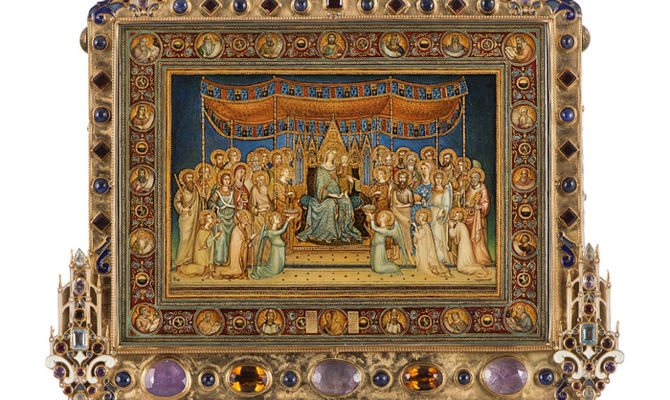 Omaggioalla Maestà di Simone Martini