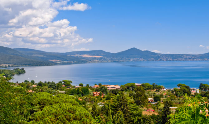 Vista sul Lago di Bracciano