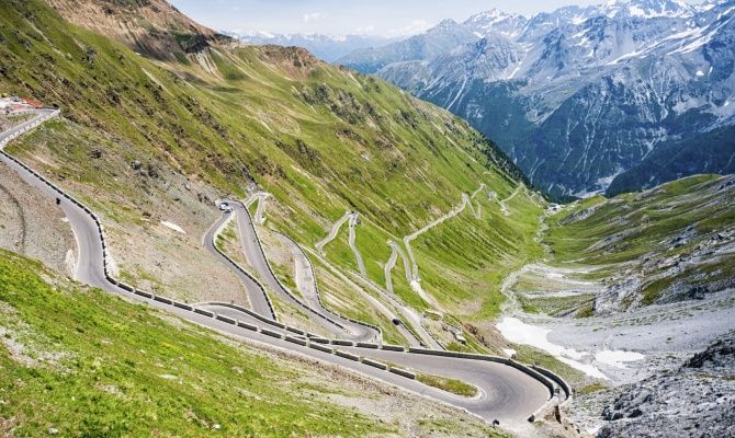 curve, tornanti, passo dello stelvio