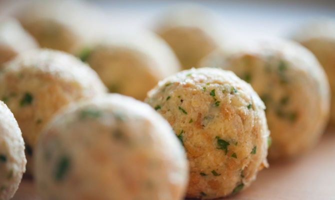 gnocchi tipici tirolesi con pane